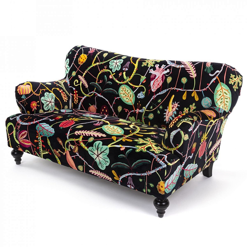Диван Seletti Botanical Diva Sofa Black Черный Мульти Диван Seletti Botanical Diva Sofa Black Черный Мульти в Грозном | Loft Concept