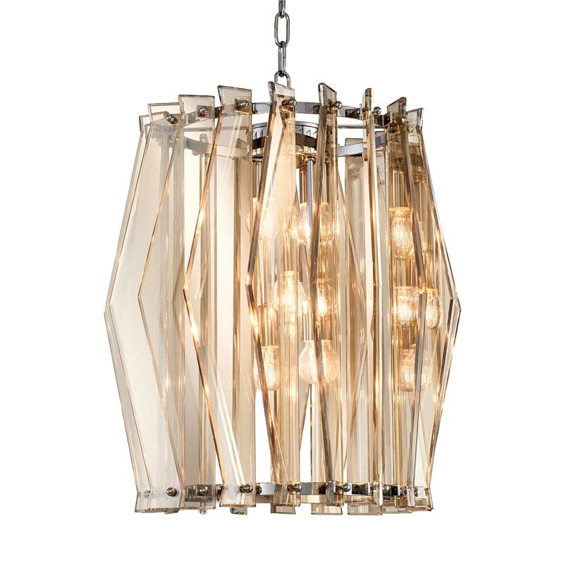 Люстра Chandelier Twist Никель Золотой Люстра Chandelier Twist Никель Золотой в Грозном | Loft Concept