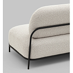 Диван Стоун ткань букле белый варинант исполнения - 4 | Loft Concept в Грозном