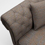 Мебельная ткань Шенилл коричневый цвет 142 см T4-55 варинант исполнения - 9 | Loft Concept в Грозном