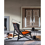 Дизайнерское кресло с подлокотниками из массива дерева Gio Ponti D.156.3 Armchair варинант исполнения - 2 | Loft Concept в Грозном