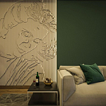 Барельеф PORTRAIT варинант исполнения - 2 | Loft Concept в Грозном