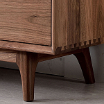 Тумба под телевизориз массива дерева TV Stand made of Walnut Wood варинант исполнения - 8 | Loft Concept в Грозном