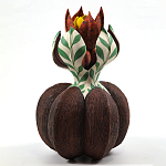 Статуэтка тропический фрукт Pandora Tropical Fruit Brown Red Green Flower варинант исполнения - 2 | Loft Concept в Грозном