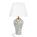 Настольная лампа с цветочной росписью Lamp Flower Painting варинант исполнения - 6 | Loft Concept в Грозном