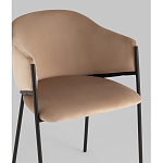 Стул Brace велюр капучино варинант исполнения - 2 | Loft Concept в Грозном