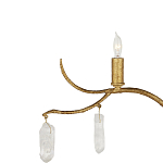 Бра с каркасом в виде веток усыпанных кристаллами Branches with Crystals варинант исполнения - 1 | Loft Concept в Грозном