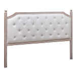 Изголовье кровати бежевое с мягкой обивкой из льна Emma Headboard варинант исполнения - 1 | Loft Concept в Грозном