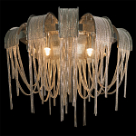 Бра с металиическими цепочками и дугообразными элементами Atlantis Chain варинант исполнения - 2 | Loft Concept в Грозном