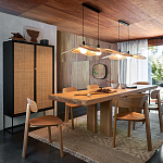 Шкаф с 2-мя дверцами из ротанга ручной работы Fuse Wicker Furniture варинант исполнения - 6 | Loft Concept в Грозном