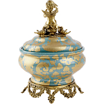 Фарфоровая шкатулка Birds with an angel варинант исполнения - 11 | Loft Concept в Грозном