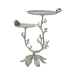Столик с двумя круглыми столешницами на соновании виде изогнутых ветвей Forest Fairy Tale варинант исполнения - 3 | Loft Concept в Грозном