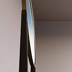 Туалетный Стол с зеркалом Primo Темный орех варинант исполнения - 6 | Loft Concept в Грозном