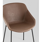 Стул Ashby экокожа светло-коричневый варинант исполнения - 3 | Loft Concept в Грозном