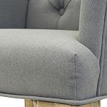 Кресло Mason Classical Armchair grey flax варинант исполнения - 4 | Loft Concept в Грозном