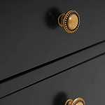 Прикроватная тумба Вlues Black варинант исполнения - 3 | Loft Concept в Грозном