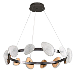 Люстра подвесная круглая с овальными плафонами Iona chandelier варинант исполнения - 5 | Loft Concept в Грозном