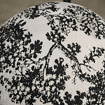 Стул обеденный деревянный с цветочной обивкой Foshan Chair варинант исполнения - 3 | Loft Concept в Грозном