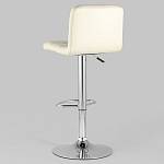 Барный стул с сиденьем молочного цвета Honory варинант исполнения - 5 | Loft Concept в Грозном