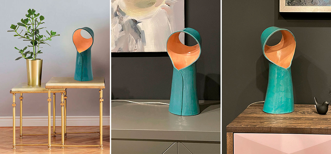 Настольная лампа  NUN зелёная - Loft-Concept в Грозном