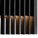 Светодиодное бра из металла черного цвета Delightfull варинант исполнения - 6 | Loft Concept в Грозном