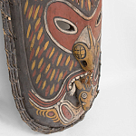 Деревянная расписная маска ручной работы Great Papuan Mask варинант исполнения - 2 | Loft Concept в Грозном