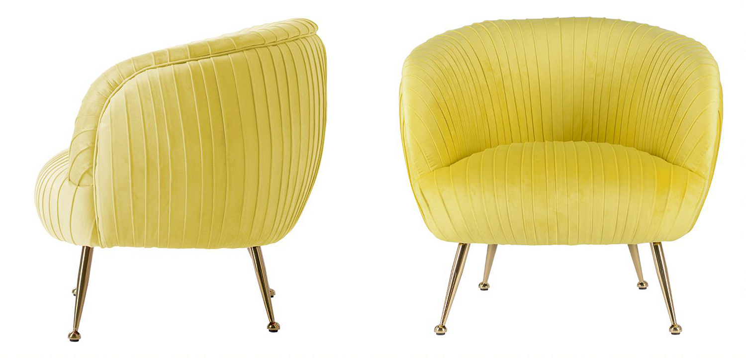 Кресло SOUFFLE CHAIR yellow Кресло SOUFFLE CHAIR yellow - Loft-Concept в Грозном