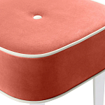 Квадратный мягкий пуф на белых ножках Winton Pouf Square варинант исполнения - 16 | Loft Concept в Грозном