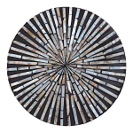 Столик с инкрустацией с перламутровым узором Dominic Black варинант исполнения - 2 | Loft Concept в Грозном