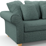 Мебельная ткань Шенилл бирюзовый цвет 138 см T4-31 варинант исполнения - 7 | Loft Concept в Грозном