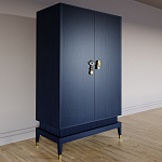 Платяной шкаф Elsa Dreams Blue с 2-мя фасадами варинант исполнения - 1 | Loft Concept в Грозном