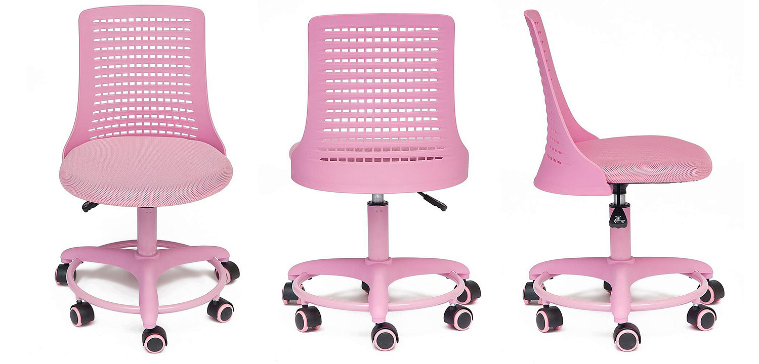 Кресло Bright Kiddie Office Chair pink Кресло Bright Kiddie Office Chair pink - Loft-Concept в Грозном