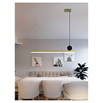 Люстра линейная светодиодная в минималистичном стиле New Age of Light варинант исполнения - 4 | Loft Concept в Грозном