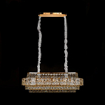 Люстра овальной формы хрустальная в неоклассическом стиле Majesty варинант исполнения - 2 | Loft Concept в Грозном