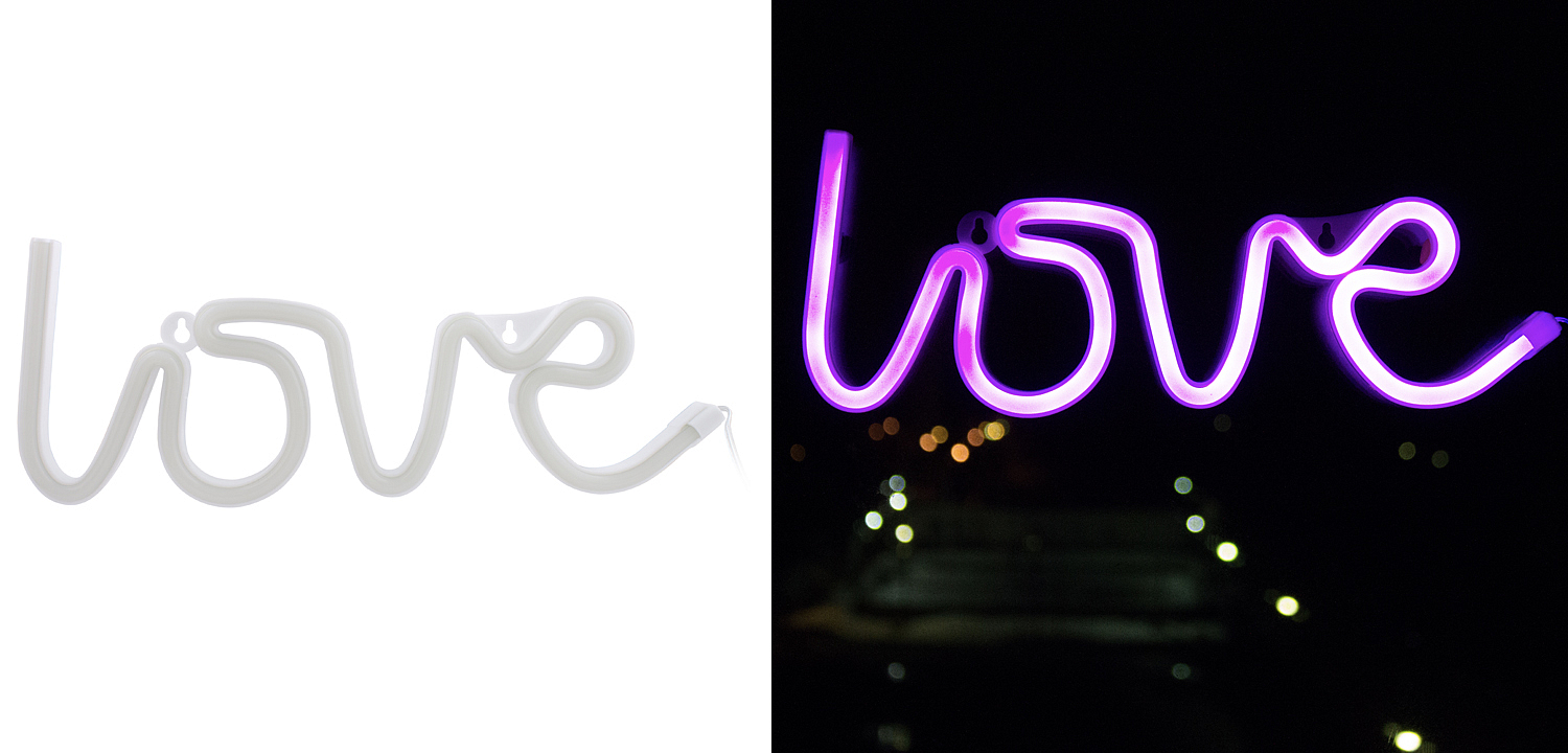 Неоновая лампа LOVE Неоновая лампа LOVE - Loft-Concept в Грозном