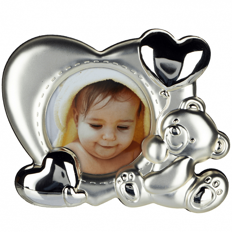 Фоторамка детская Childhood Corner My Heart Серебристый Фоторамка детская Childhood Corner My Heart Серебристый в Грозном | Loft Concept