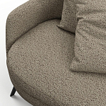 Мебельная ткань Шенилл коричневый цвет 138 см T4-28 варинант исполнения - 5 | Loft Concept в Грозном