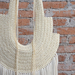 Аксессуар настенный в Эко стиле Белый wall decor White dress варинант исполнения - 4 | Loft Concept в Грозном