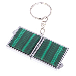 Зеркало брелок складное двухстороннее из натурального камня Малахит Stone Mirrors варинант исполнения - 5 | Loft Concept в Грозном