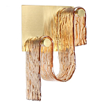 Бра волнистой формы из фактурного стекла Wave варинант исполнения - 5 | Loft Concept в Грозном