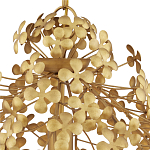 Подвесной светильник золотой с декором в виде лепестков клевера Hanging Clover варинант исполнения - 1 | Loft Concept в Грозном