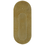 Подставка под благовония из эпоксидной смолы шампань Epoxy Resin Flowers Incense Oval Stand Champagne варинант исполнения - 1 | Loft Concept в Грозном