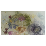 Шкатулка из эпоксидной смолы с цветами белая Epoxy Resin Rectangular Box White варинант исполнения - 1 | Loft Concept в Грозном