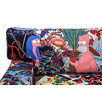 Премиальный Акцентный Диван Simpsons in Paradise Pop Art Sofa варинант исполнения - 3 | Loft Concept в Грозном