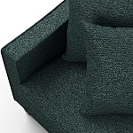 Мебельная ткань Шенилл темно-зеленый цвет 138 см T4-39 варинант исполнения - 7 | Loft Concept в Грозном