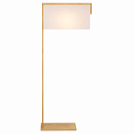 Торшер с прямоугольным абажуром на золотом металлическом каркасе Rectangular Plane  варинант исполнения - 4 | Loft Concept в Грозном