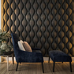 Гипсовая 3D панель с принтографией PM-108 варинант исполнения - 5 | Loft Concept в Грозном