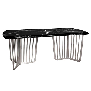 Стол Roundish Marble Lattice