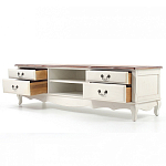 ТВ-тумба в стиле прованс из массива берёзы Interiors Romance варинант исполнения - 3 | Loft Concept в Грозном