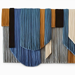 Абстрактное Панно из нитей Thread panel Abstraction II варинант исполнения - 1 | Loft Concept в Грозном